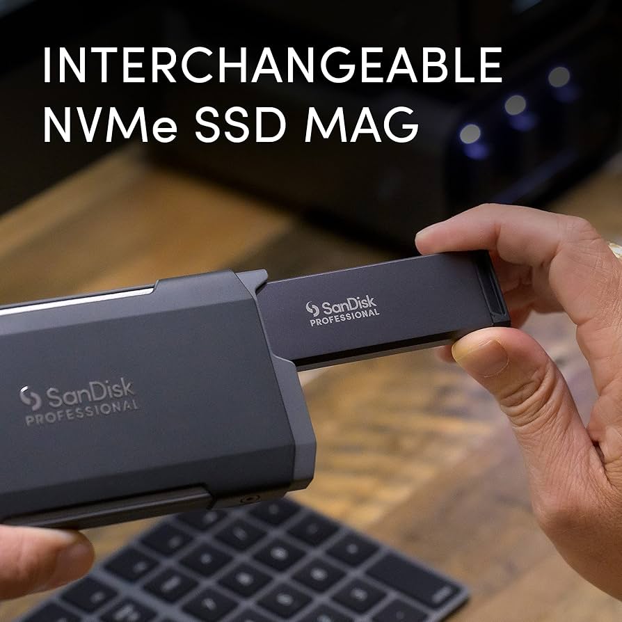 外付けハードディスク・ドライブ SanDisk PRO-BLADE SSD MAG 2TB 2TB PRO-BLADE SSD Mag | Sandisk